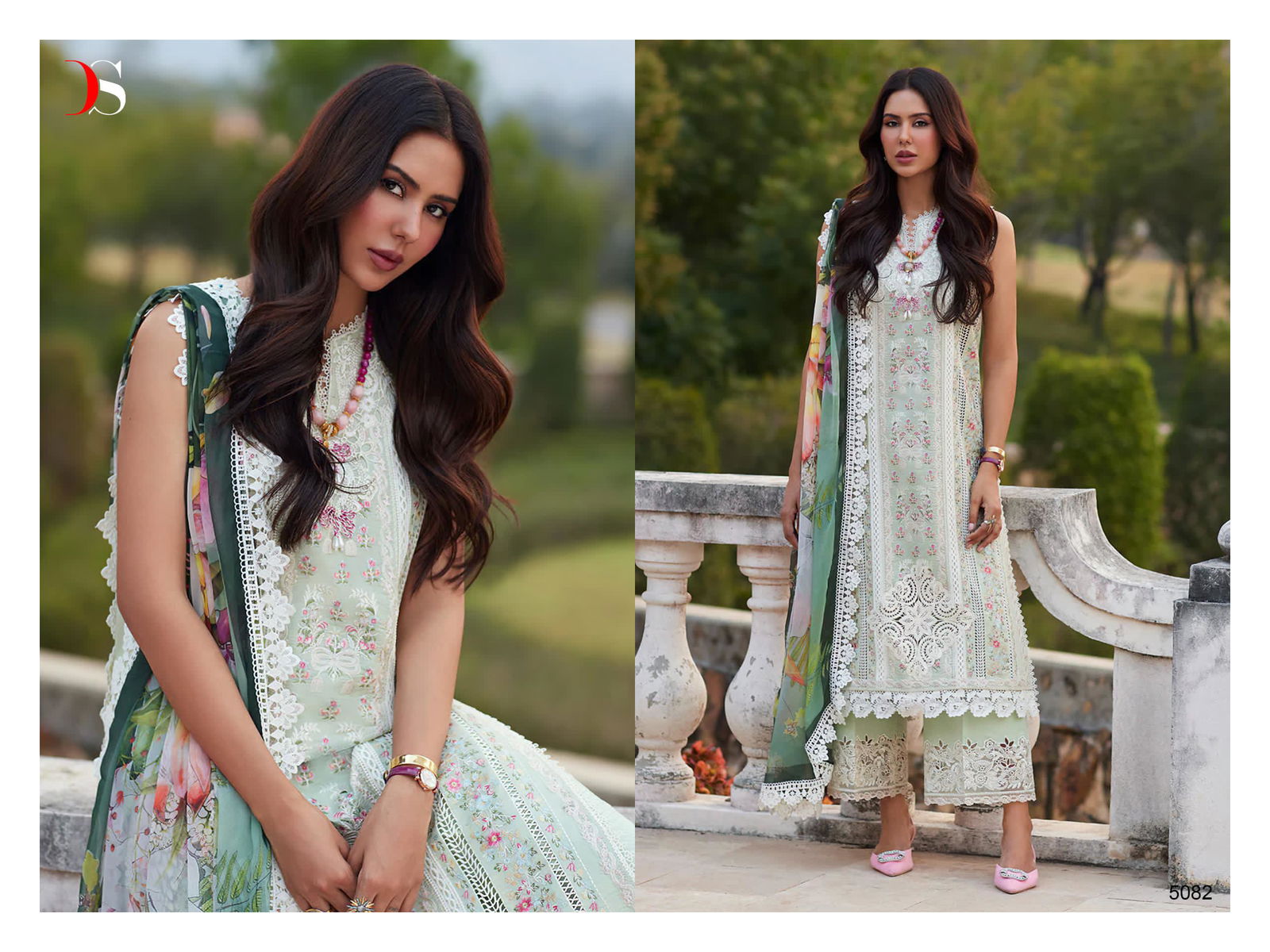 Mush Q 2 By Deepsy Embroidery Cotton Pakistani Suits Wholesale Market In Surat
